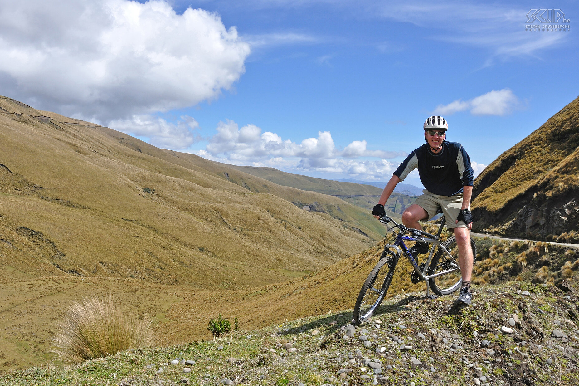 Guamote - mountainbike - Stefan We went mountain biking for the day in the Guamote region.<br />
 Stefan Cruysberghs